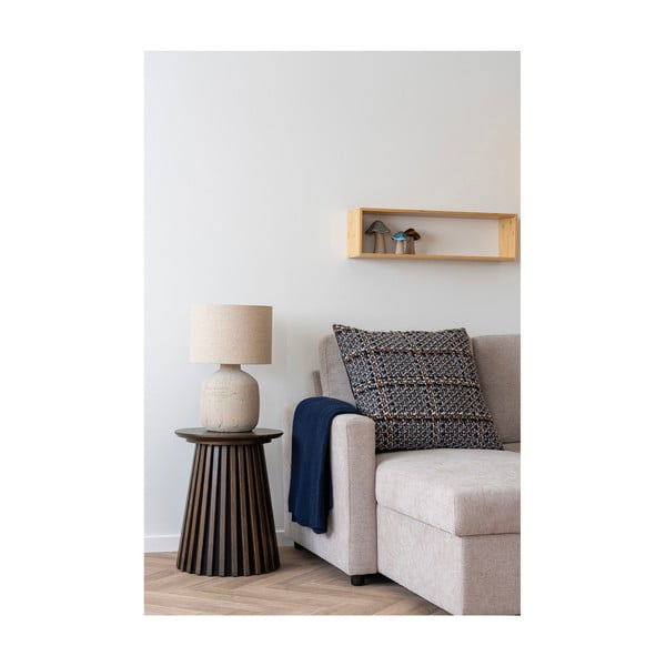 Lampada da tavolo color crema con paralume in tessuto (altezza 46,5 cm) Bilby - House Nordic-image-1