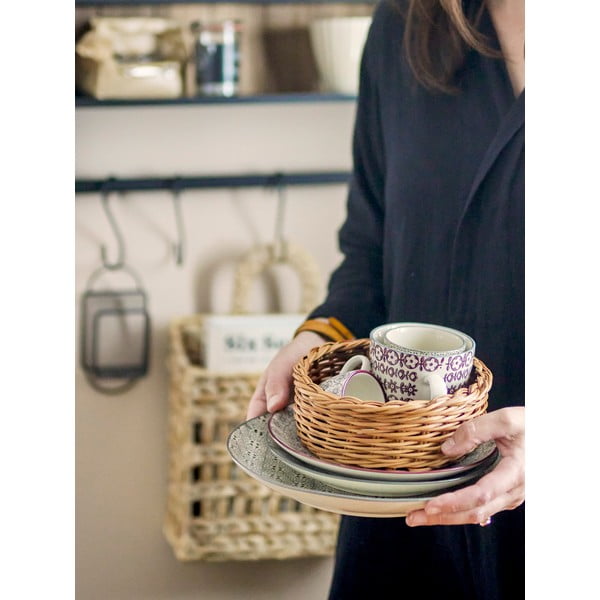 Set di 4 piatti in gres, ø 25 cm Karine - Bloomingville-image-2