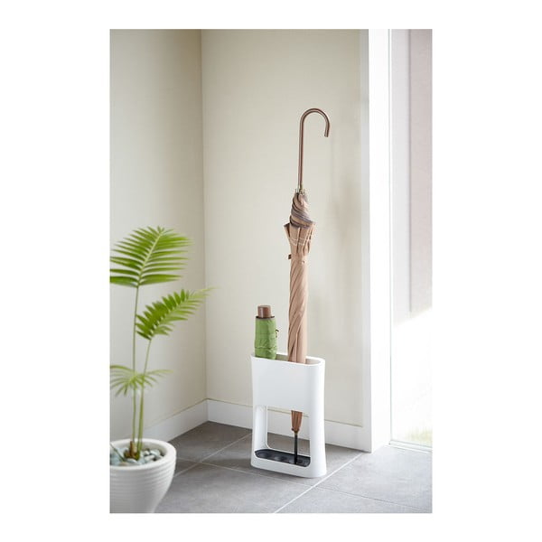 Portaombrelli bianco Oval - YAMAZAKI-image-3