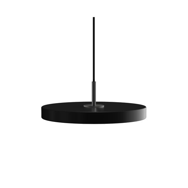 Apparecchio a sospensione dimmerabile a LED nero con paralume in metallo ø 31 cm Asteria Plus Mini - UMAGE