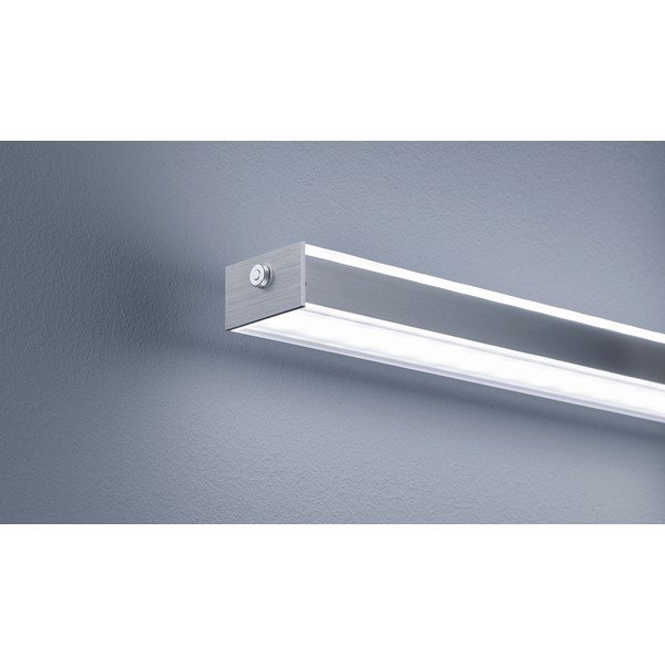 Lampadario con intensità regolabile argentato in metallo Vitan – Fischer & Honsel-image-4