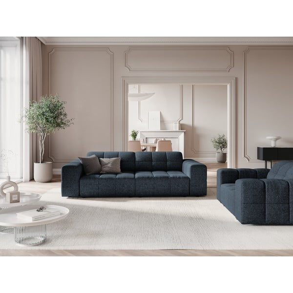 Divano blu 204 cm Chicago - Cosmopolitan Design-image-1