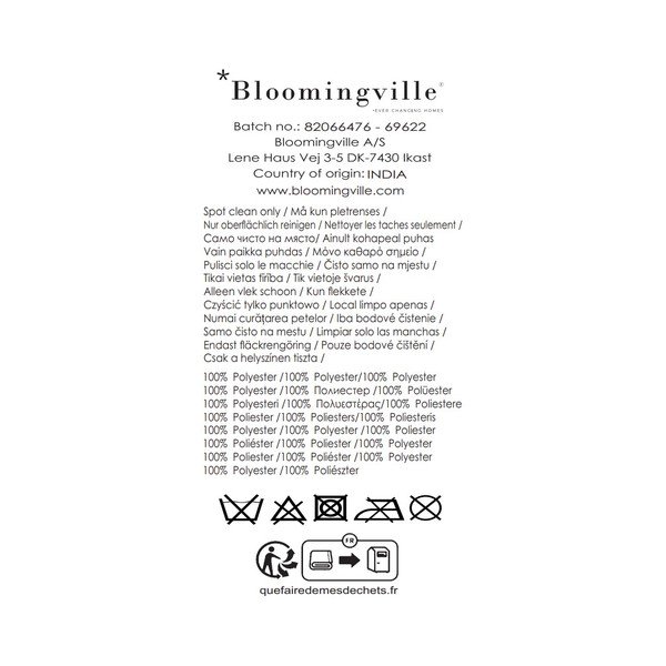 Tappeto da interno/esterno grigio 140x200 cm Peretti – Bloomingville-image-4