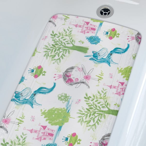 Tappetino antiscivolo per bambini per la vasca 36x71 cm Fairy Tale – Spirella-image-1