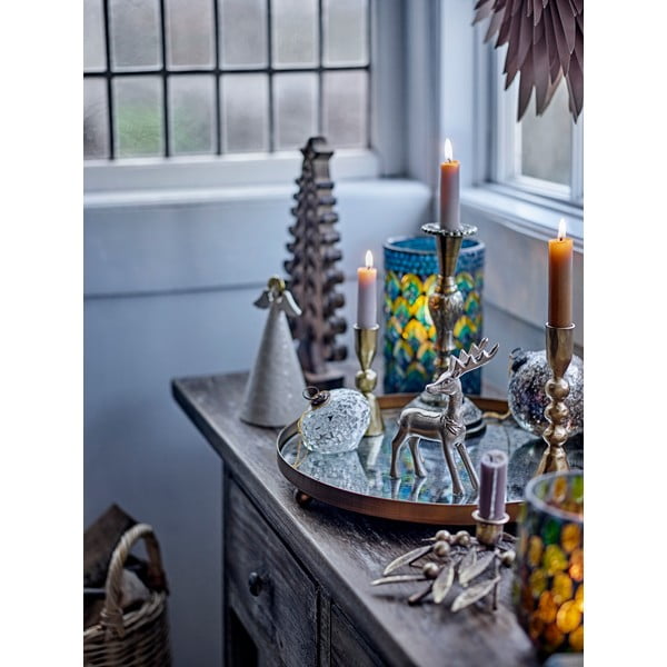 Vassoio decorativo in vetro ø 35 cm Glacier – Bloomingville-image-1