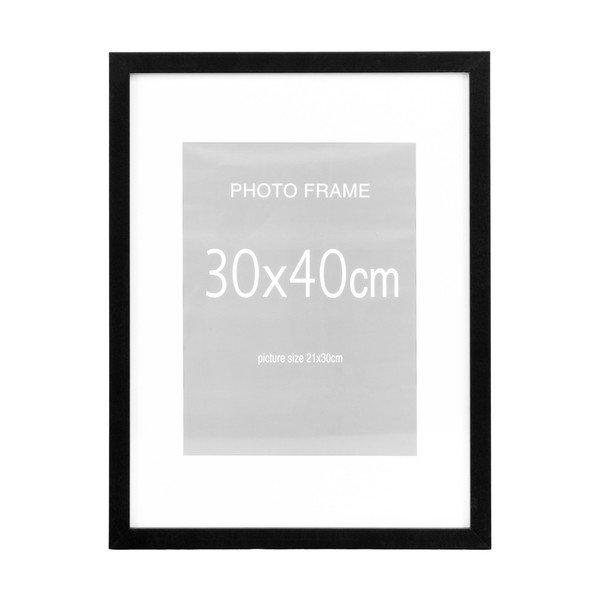 Cornici in set nere 5 pz 30x40 cm Marbella – House Nordic-image-2