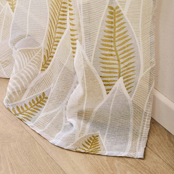 Tenda sottile beige in voile 140x280 cm Kim – douceur d'intérieur-image-4