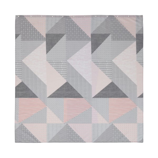 Tenda da doccia 180x180 cm Larsson Geo - Catherine Lansfield-image-2