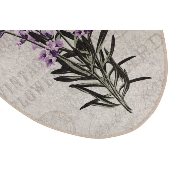 Set di tappetini per il bagno viola/beige 3 pz 60x100 cm Lavender – Foutastic-image-3