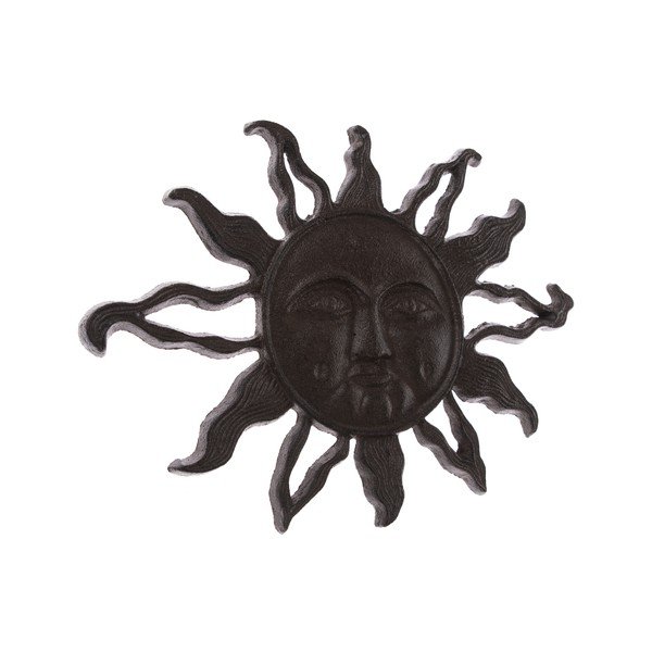 Decorazione da parete per esterni in ghisa nera Sunshine - Dakls