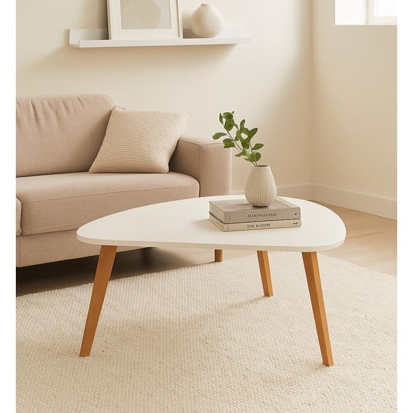 Tavolino bianco, lunghezza 120 cm Skandinavian - Bonami Essentials-image-1