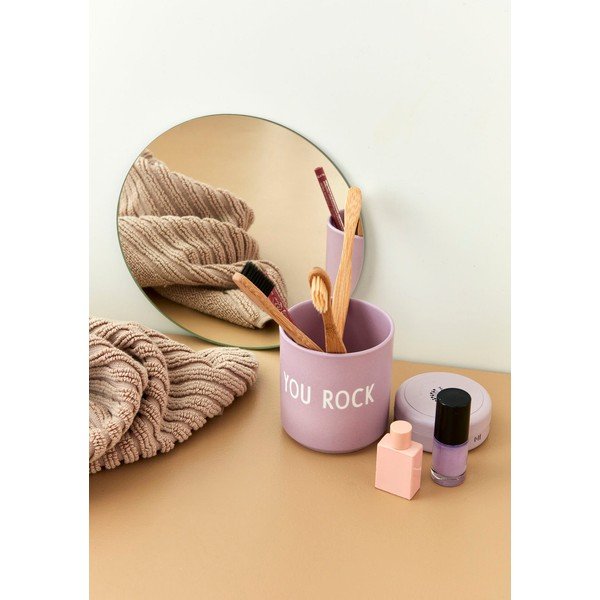 Tazza Rock in porcellana viola, 300 ml You Rock - Design Letters-image-1