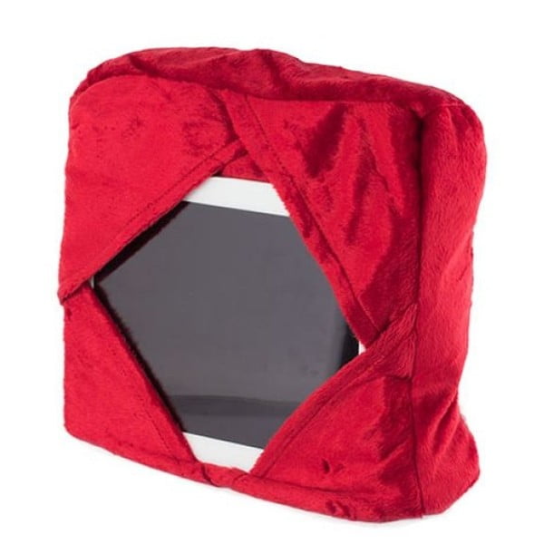 Cuscino rosso multifunzionale con porta iPad - InnovaGoods