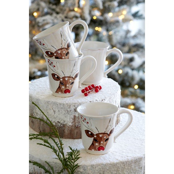 Tazza di Natale in gres, 320 ml Deer Friends - Casafina-image-1