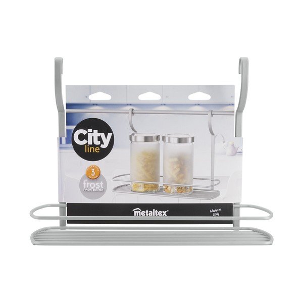 Mensola pensile Grettan City Frost - Metaltex-image-3