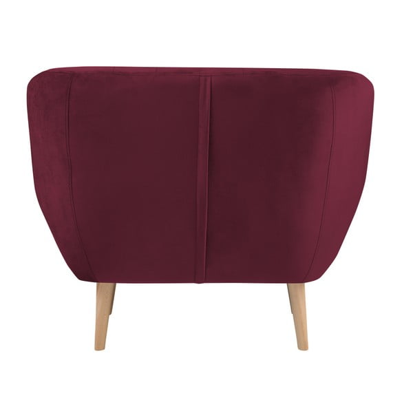 Poltrona rosso vino Benito - Mazzini Sofas-image-3
