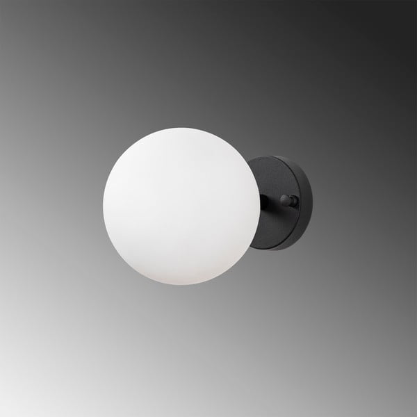 Lampada da parete bianca e nera ø 15 cm Atmaca – Opviq lights-image-3