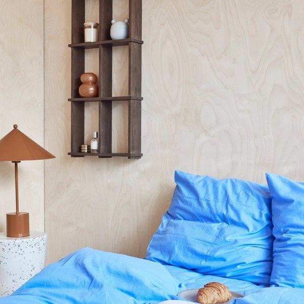 Lampada da tavolo marrone in metallo (altezza totale 50 cm) Kasa – OYOY Living Design-image-1