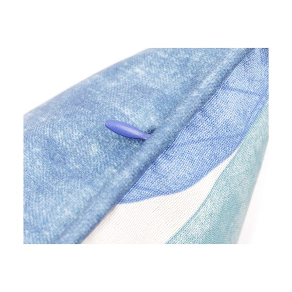 Copricuscino blu Cerchi, 60 x 60 cm - WeLoveBeds-image-2