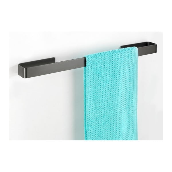 Portasciugamani autoportante a parete grigio antracite, lunghezza 61 cm Montella - Wenko-image-2