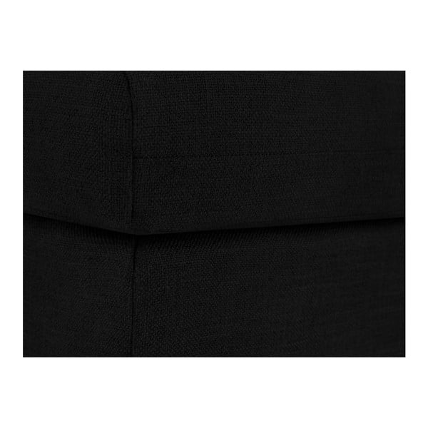 Pouf nero Iris - Mazzini Sofas-image-3
