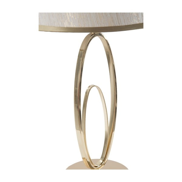 Lampada da tavolo bianca con design dorato Flush - Mauro Ferretti-image-2