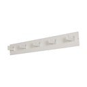 Attaccapanni da parete bianco in metallo 70 cm Leatherman – Spinder Design