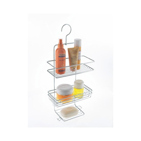 Závěsný kovový stojan do koupelny Metaltex Caddy-image-1