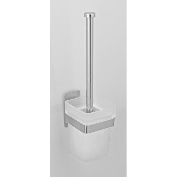 Scopino in vetro autoportante in argento lucido Genova - Wenko-image-1