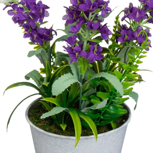 Pianta di lavanda finta (altezza totale 30 cm) Lavender – Casa Selección-image-1