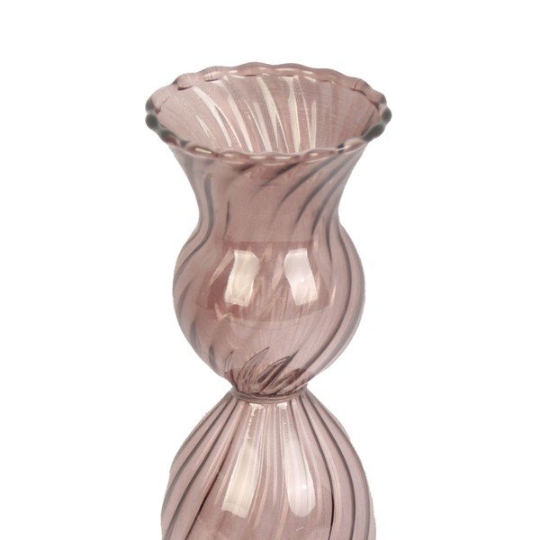 Candeliere in vetro marrone, altezza 17 cm Swirl - PT LIVING-image-2