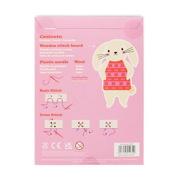 Kit ricamo Bunny – Rex London-image-3