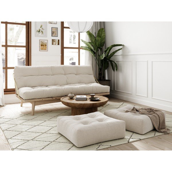 Pouf da divano in velluto a coste color carbone More - Karup Design-image-3