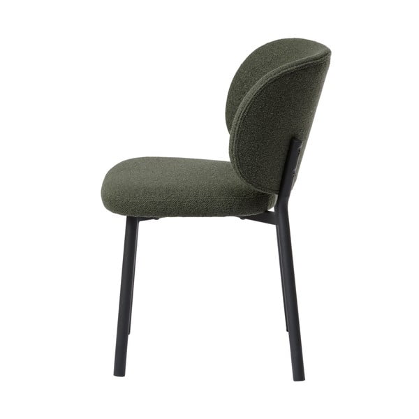 Sedie da pranzo verdi in un set di 2 Swan - Unique Furniture-image-3