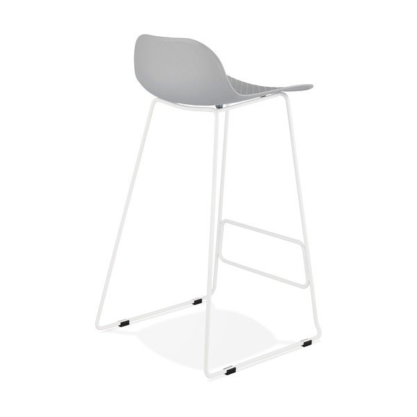 Sgabello da bar grigio, altezza seduta 76 cm Slade - Kokoon-image-3