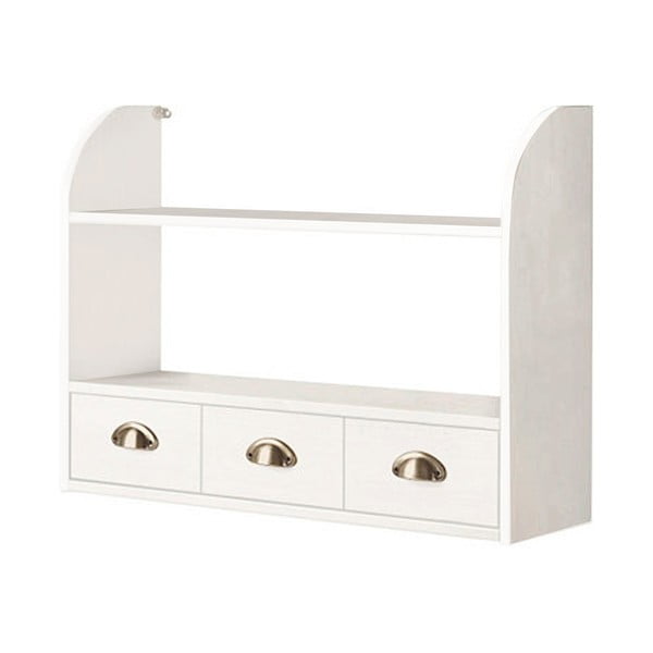 Mensola in legno di pino bianco 75 cm Toscana - Støraa-image-1