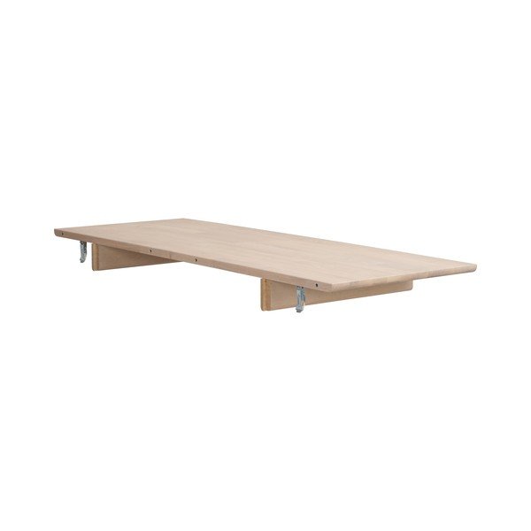 Piano d'appoggio aggiuntivo per tavolo da pranzo in rovere massiccio 45x120 cm Derrymore – Rowico