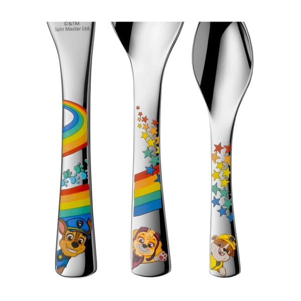 Set di 4 pezzi di posate per bambini in acciaio inox Paw Patrol - WMF-image-1