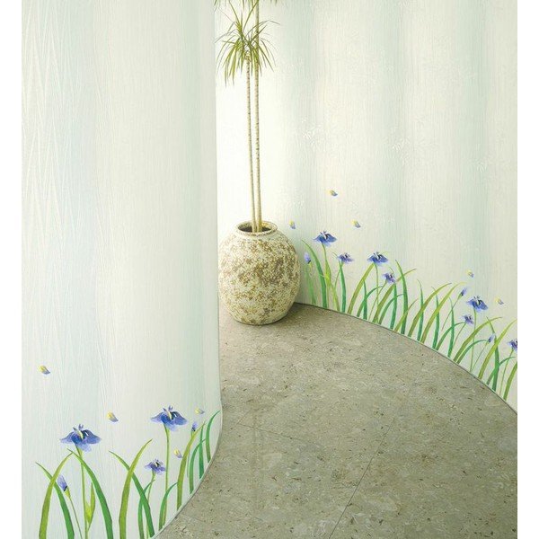 Samolepka Iris Purple, 33x60 cm