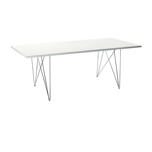 Tavolo da pranzo bianco Bella, 200 x 90 cm XZ3 - Magis