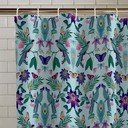 Tenda per doccia 180x180 cm Mya Tropical Bird – Catherine Lansfield