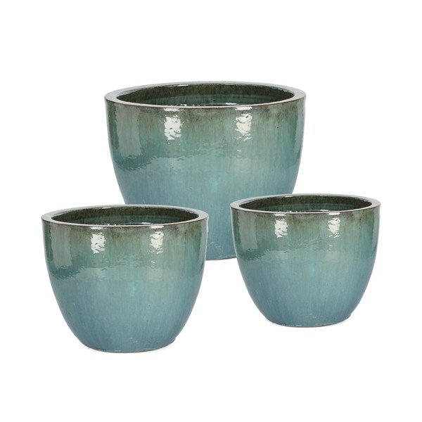 Set di vasi per fiori in terracotta 3 pz ø 46 cm Quang – Bizzotto