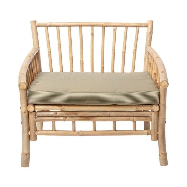 Sedia da giardino in bambù in colore naturale Sole - Bloomingville-image-3