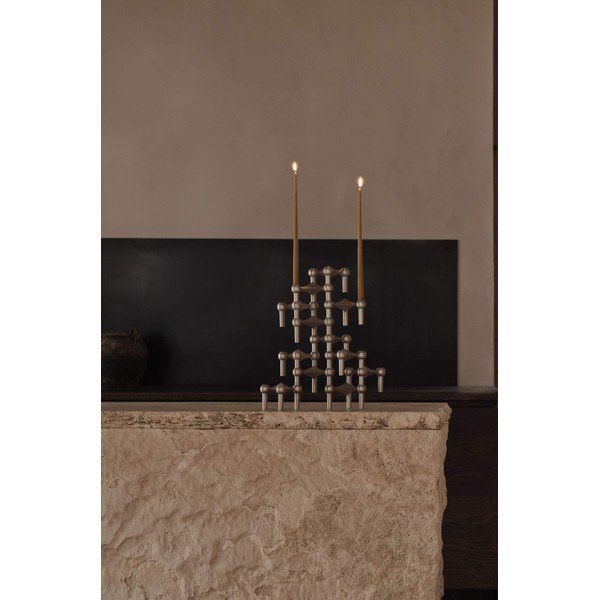 Portacandele in set in metallo 3 pz Nagel – STOFF Nagel-image-4