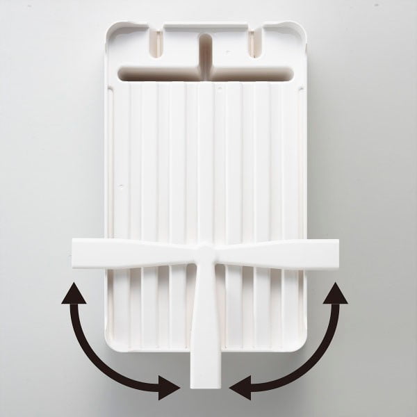 Scolapiatti bianco Tower - YAMAZAKI-image-3