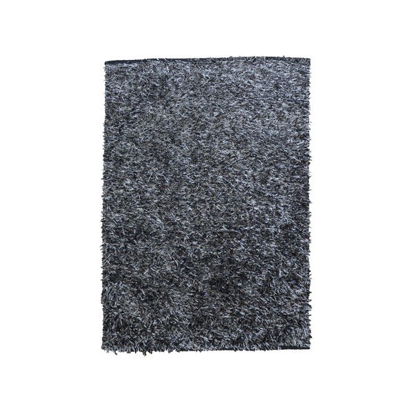 Černý koberec Webtappeti Shaggy, 120 x 170 cm-image-1