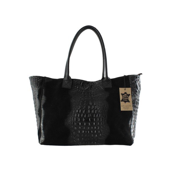 Borsa in pelle nera Signore - Chicca Borse-image-1