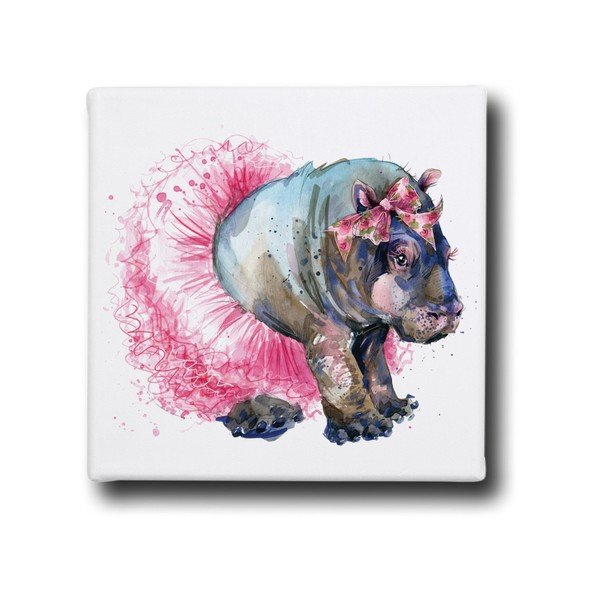 Obraz Mr. Little Fox Hippo Balerina