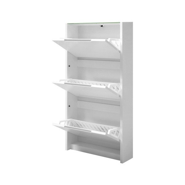 Scarpiera bianca , 65,5 x 121,6 cm Berlin - Actona-image-3