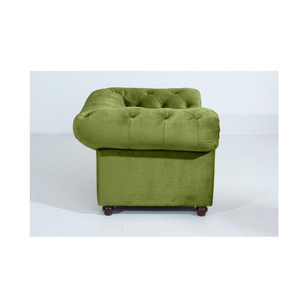 Poltrona verde Orleans Velvet - Max Winzer-image-3